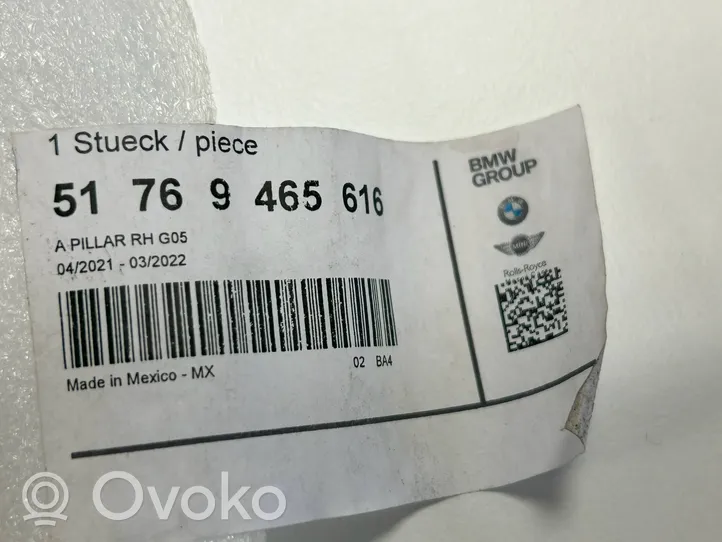 BMW X5 G05 Priekinė sandarinimo guma (ant durų) 9465616