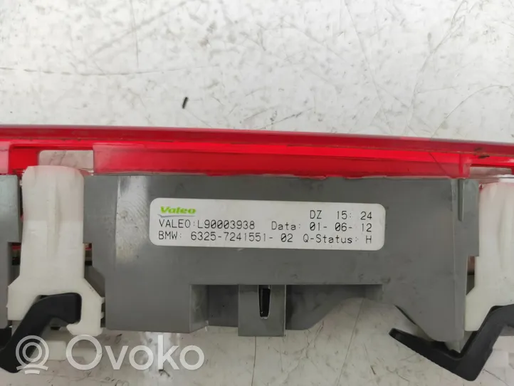 BMW 1 F20 F21 Luce d’arresto centrale/supplementare 7241551