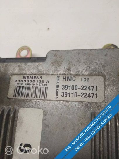 Hyundai Accent Sterownik / Moduł ECU 39100-22471