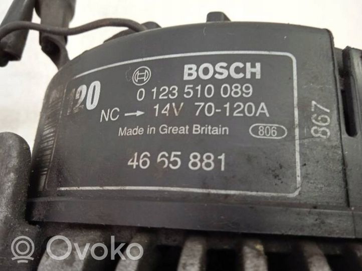 Saab 9-3 Ver1 Alternator 123510089