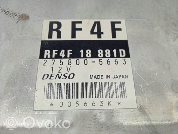 Mazda 626 Sterownik / Moduł ECU 2758005663