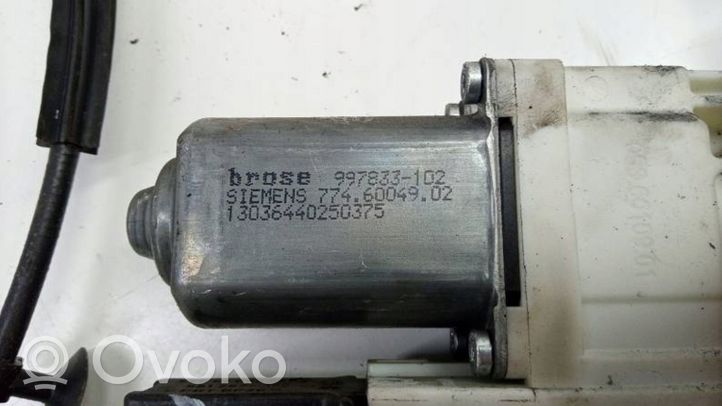 Citroen C5 Mechanizm podnoszenia szyby przedniej bez silnika LEWY PRZÓD 996395103