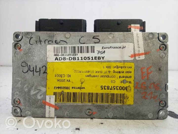 Citroen C5 Gearbox control unit/module S118047507F