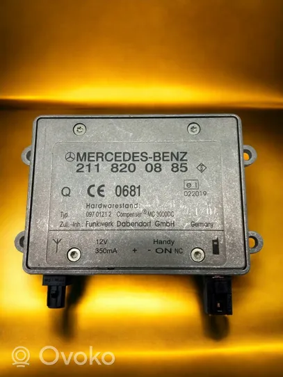 Mercedes-Benz CLS C219 Garso stiprintuvas 2118200885
