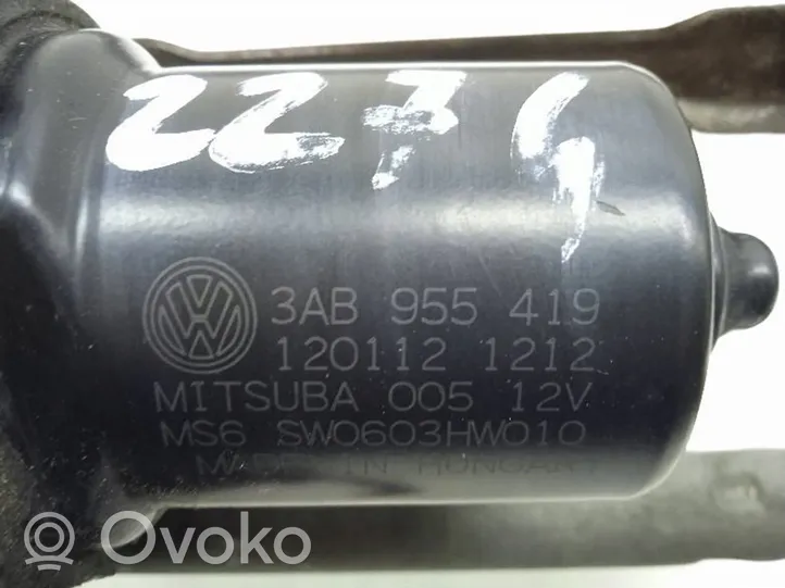 Volkswagen PASSAT B7 Valytuvų mechanizmo komplektas 3AB955419