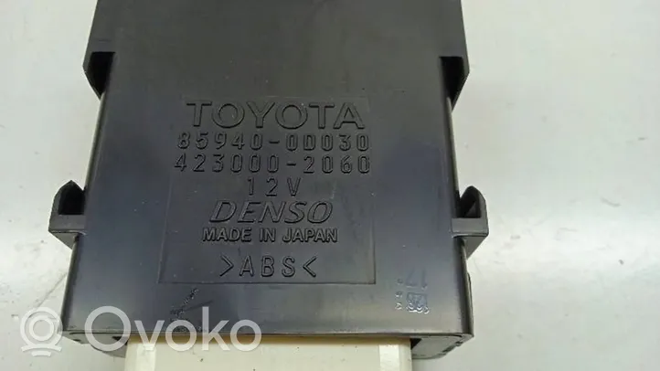 Toyota Yaris Muut ohjainlaitteet/moduulit 85940-0D030