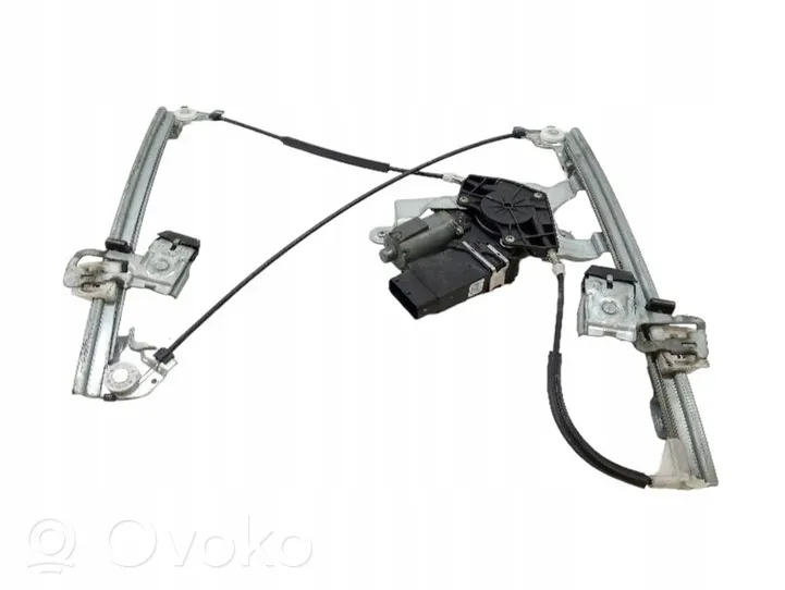 Skoda Octavia Mk2 (1Z) Meccanismo di sollevamento del finestrino anteriore senza motorino 104415302