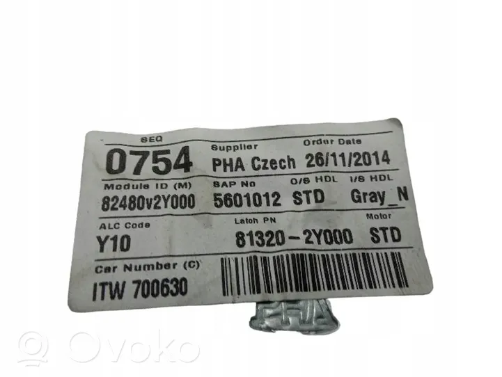 Hyundai ix35 Etuikkunan nostomekanismi ilman moottoria 81320-2Y000