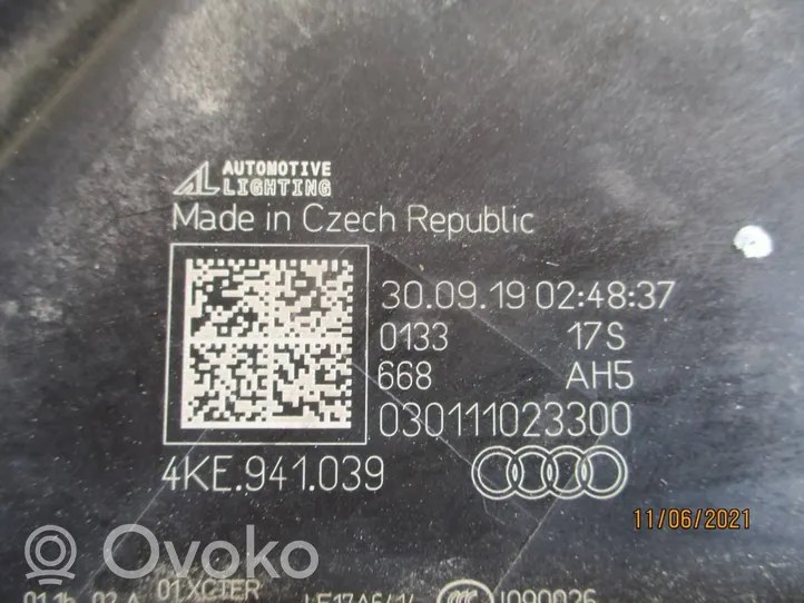 Audi e-tron Phare frontale 4KE941039