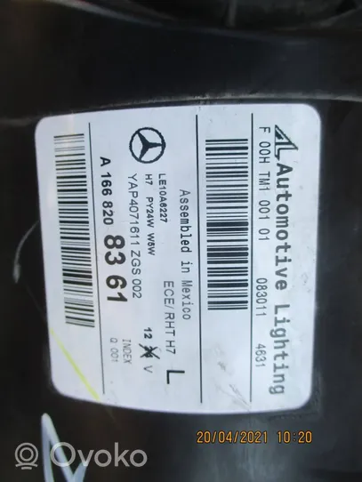 Mercedes-Benz ML W166 Phare frontale A1668208361