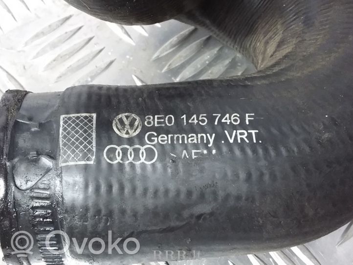 Audi A4 S4 B6 8E 8H Tube d'admission de tuyau de refroidisseur intermédiaire 8E0145746F