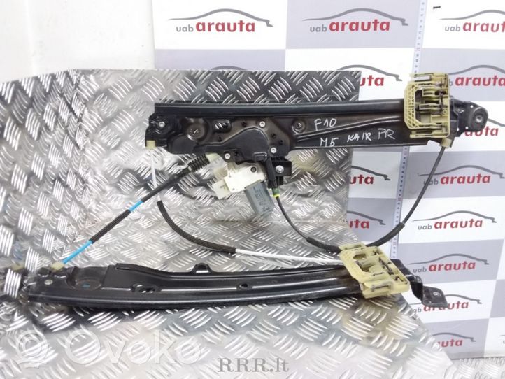 BMW M5 Front door window regulator with motor 7182131