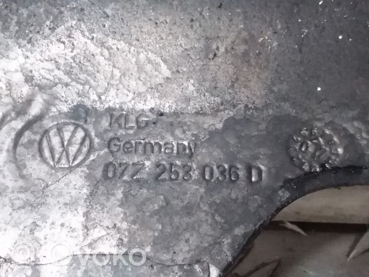 Volkswagen Touareg I Osłona termiczna rury wydechowej 07Z253036D