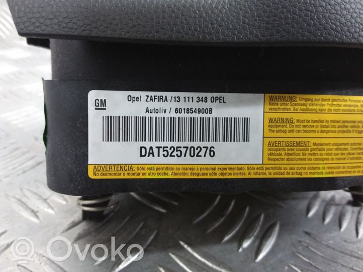 Opel Zafira B Airbag dello sterzo 13111348