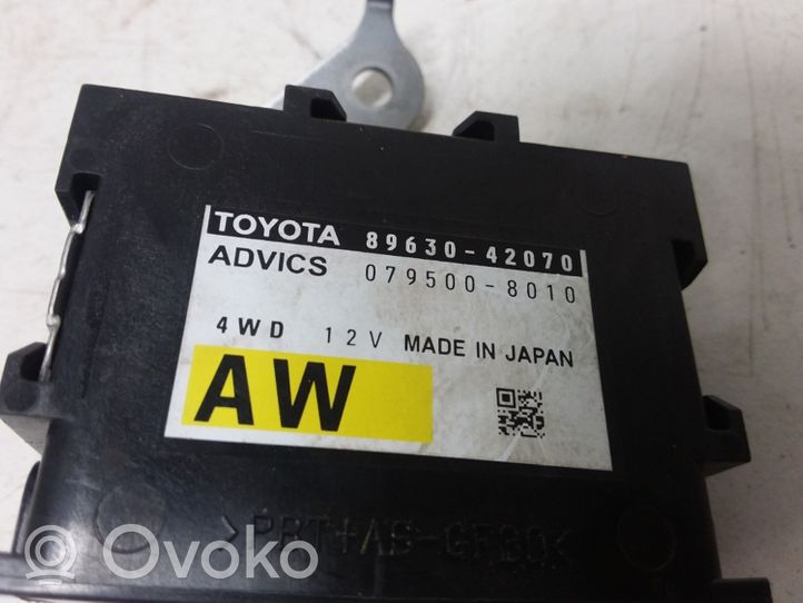 Toyota RAV 4 (XA40) Muut ohjainlaitteet/moduulit 8963042070