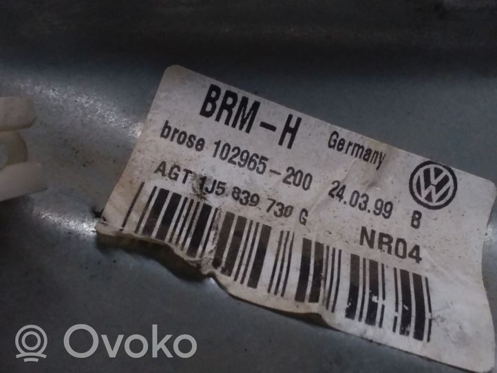 Volkswagen Bora Galinio el. lango pakėlimo mechanizmas be varikliuko 1J5839730G