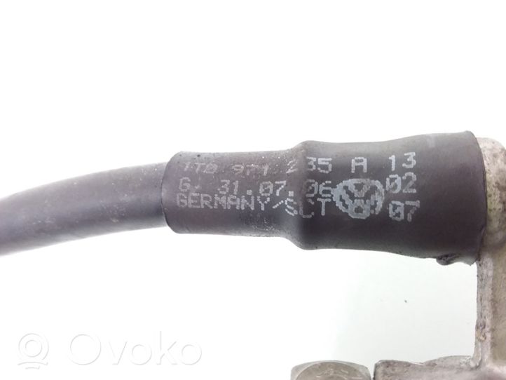 Volkswagen Eos Câble négatif masse batterie 1T0971235A