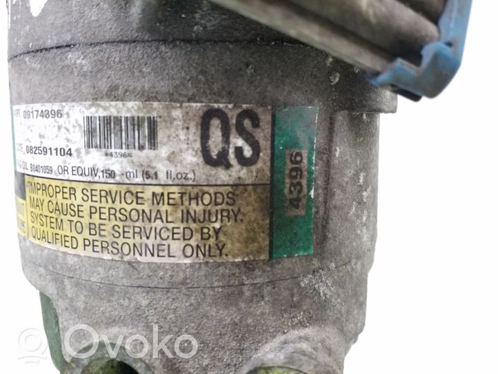 Opel Astra G Compressore aria condizionata (A/C) (pompa) 09174396