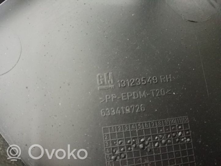 Opel Meriva A Apmušimas galinių durų (obšifke) 13123549