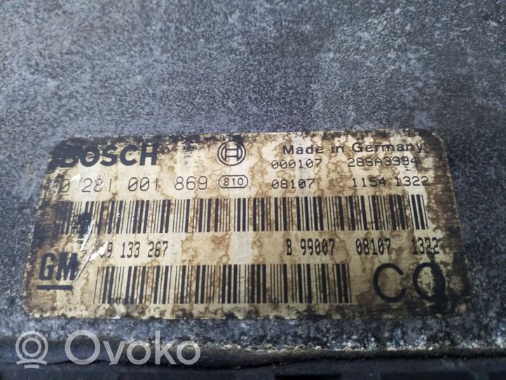 Opel Astra G Variklio valdymo blokas 9133267