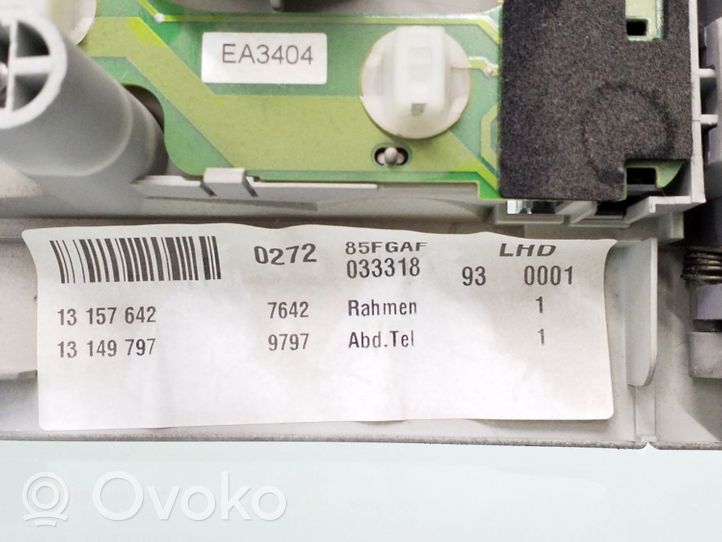 Opel Signum Światło fotela przedniego 24436069