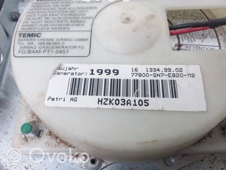 Honda Civic Airbag de volant 77800SN7E820M2