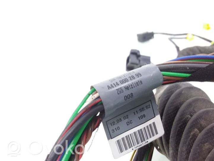 Mercedes-Benz Vaneo W414 Front door wiring loom A4140002899