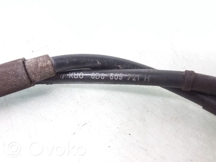 Audi A4 S4 B5 8D Cavo comando del freno a mano/freno di stazionamento 8D0609721H