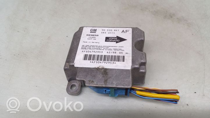 Opel Astra G Module de contrôle airbag 90520841