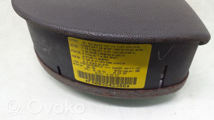 Opel Corsa C Poduszka powietrzna Airbag kierownicy 09130793