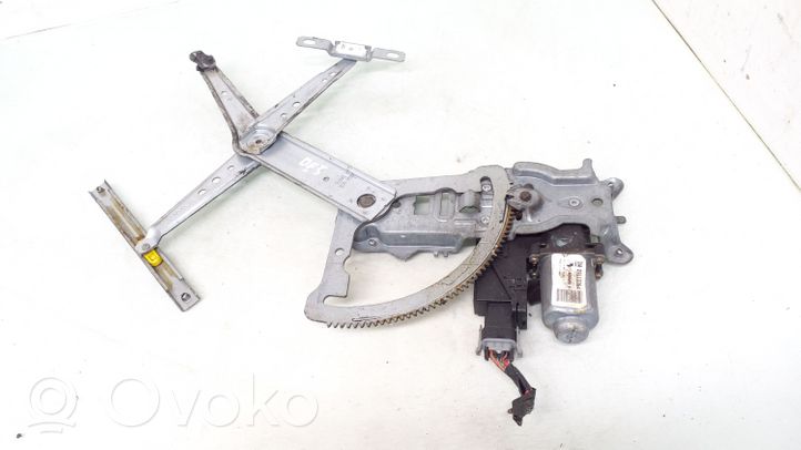 Opel Corsa C Front door window regulator with motor 09113362