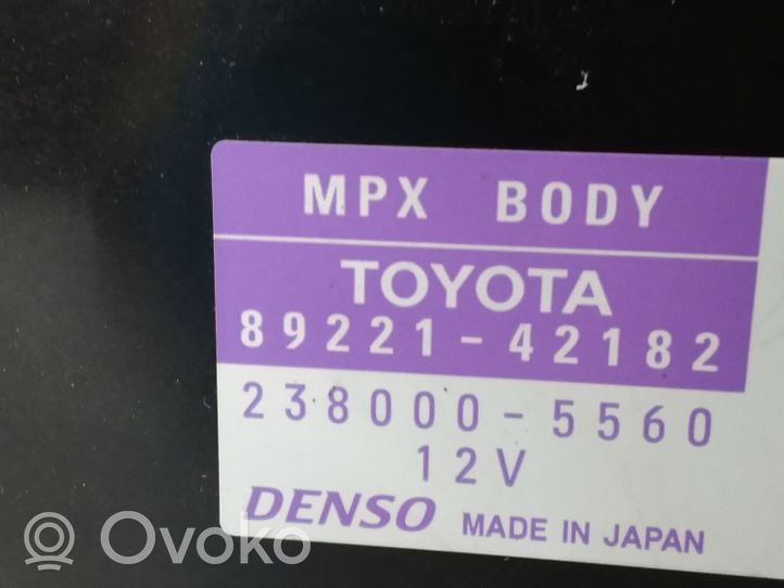 Toyota RAV 4 (XA40) Altre centraline/moduli 8922142182