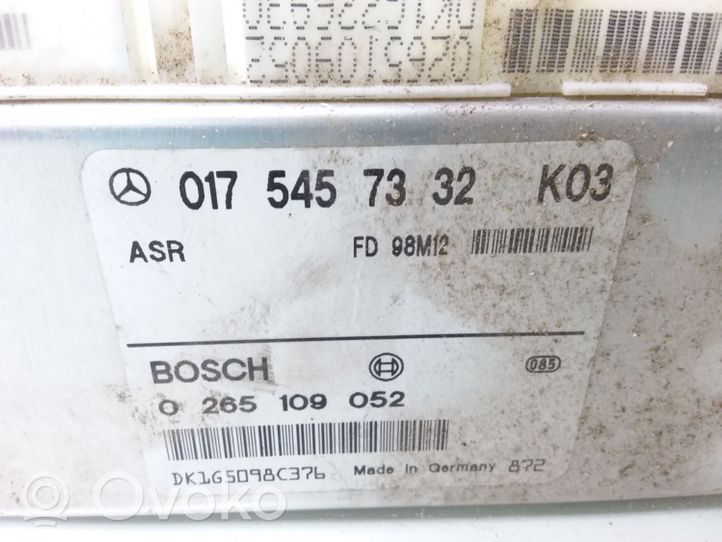 Mercedes-Benz E W210 Centralina/modulo ABS 0175457332