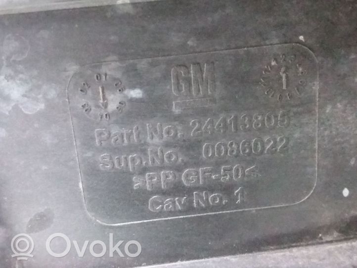 Opel Vectra C Półka akumulatora 24413805