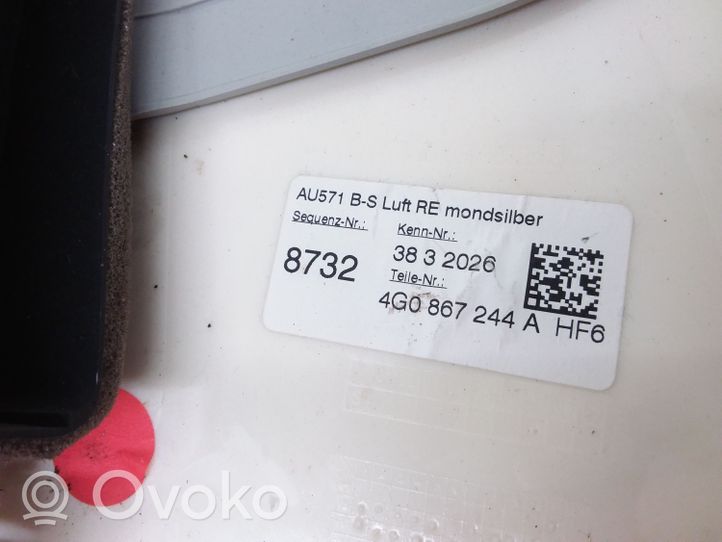 Audi A6 S6 C7 4G Rivestimento montante (B) (superiore) 4G0867244A