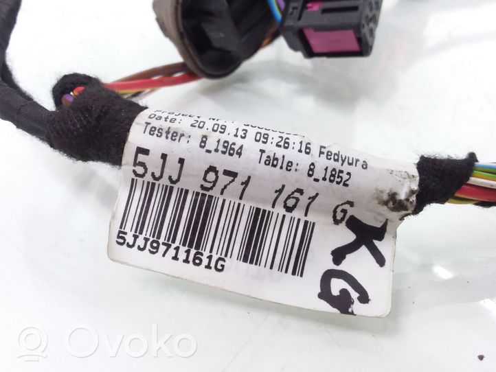 Skoda Rapid (NH) Faisceau de câblage de porte arrière 5JJ971161G