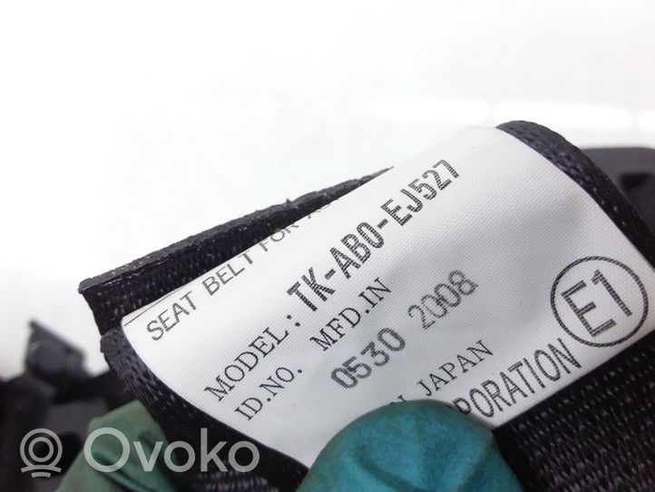 Honda Accord Ceinture de sécurité arrière centrale (siège) TKAB0EJ527