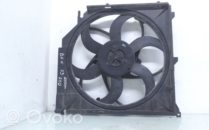 BMW X3 E83 Ventilatore di raffreddamento elettrico del radiatore 67326925702