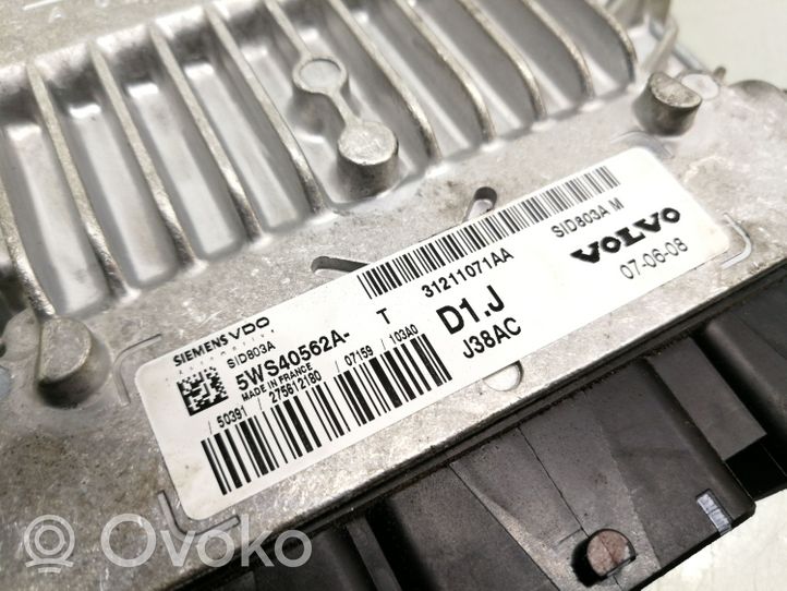 Volvo C30 Sterownik / Moduł ECU 5WS40562A