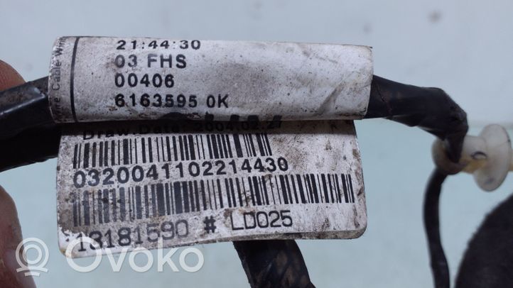 Opel Astra H Wiązka przewodów drzwi przednich 13181590