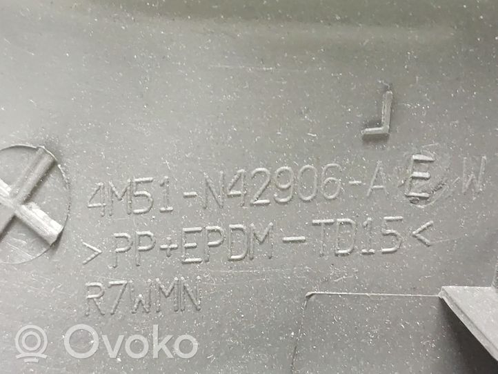 Ford Focus Poszycie / Tapicerka tylnej klapy bagażnika 4M51N42906A