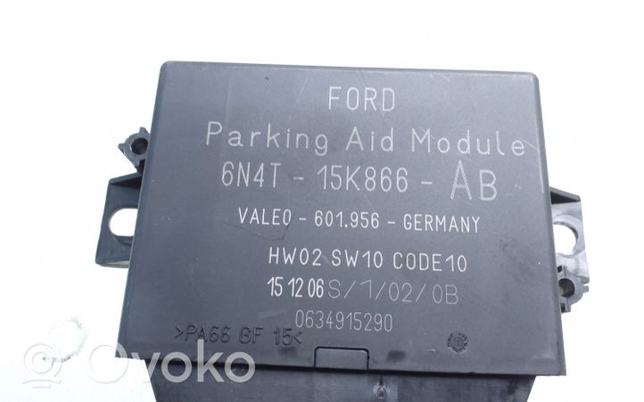 Ford Focus Parkavimo (PDC) daviklių valdymo blokas 6N4T15K866AB