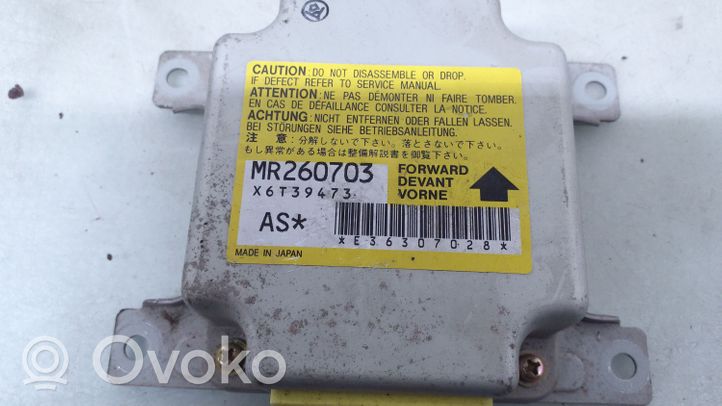 Mitsubishi Colt Module de contrôle airbag MR260703