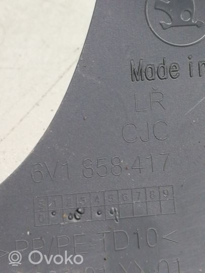 Skoda Fabia Mk3 (NJ) Rivestimento del vano portaoggetti del cruscotto 6V1858417