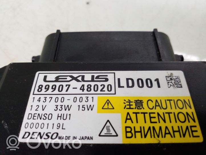 Lexus RX 450H Modulo di zavorra faro Xenon 8990748020