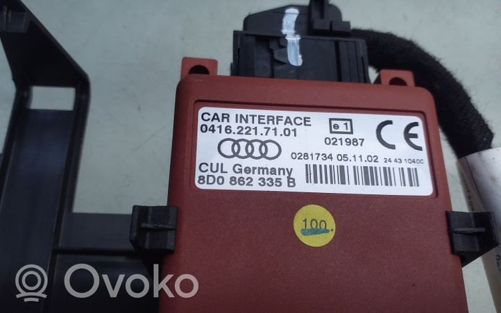 Audi A4 S4 B6 8E 8H Centralina/modulo telefono 8D0862335B