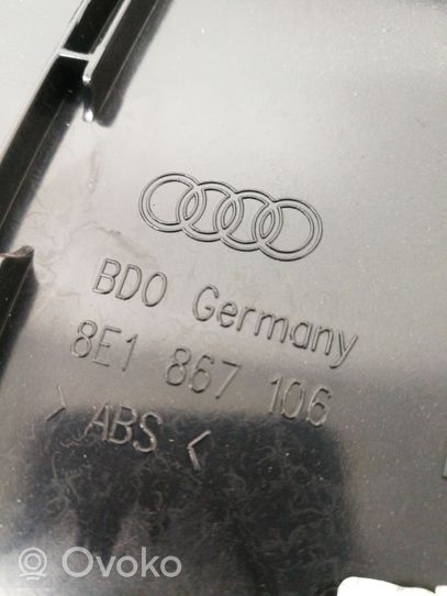 Audi A4 S4 B6 8E 8H Etuoven verhoilu 8E1867106