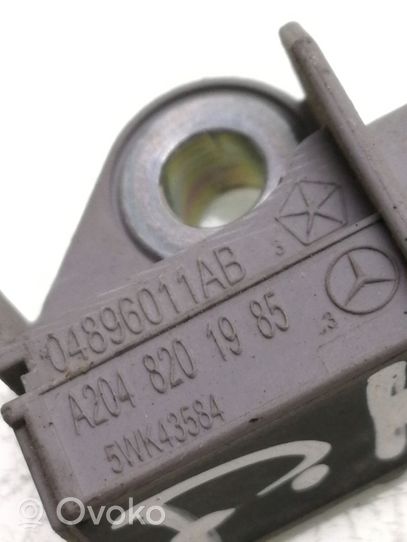 Mercedes-Benz C W204 Sensore d’urto/d'impatto apertura airbag A2048201985