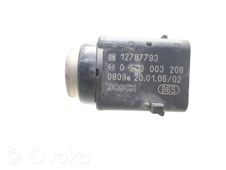 Opel Vectra C Sensore di parcheggio PDC 12787793