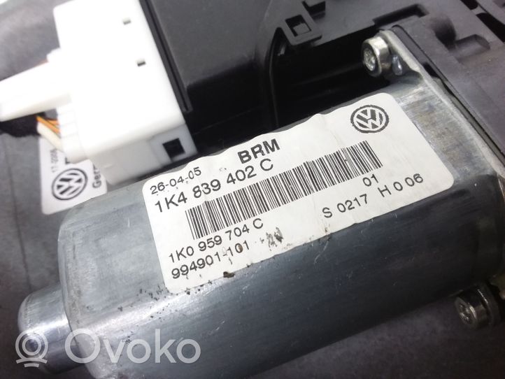 Volkswagen Golf V Elektryczny podnośnik szyby drzwi tylnych 1K4839462A